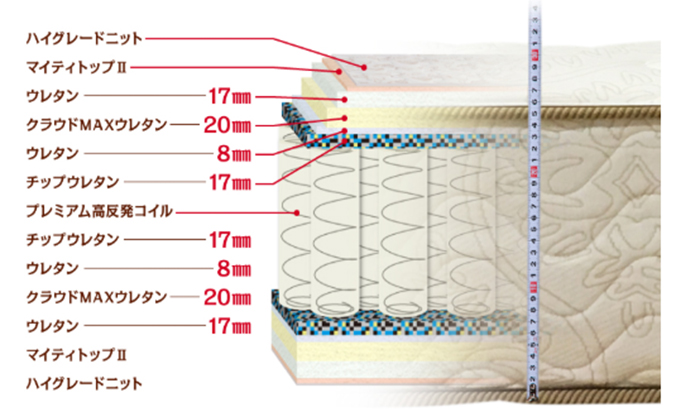 27㎝の極厚ボリューム