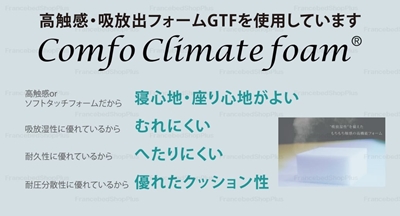 高触感・吸放出フォームGTF